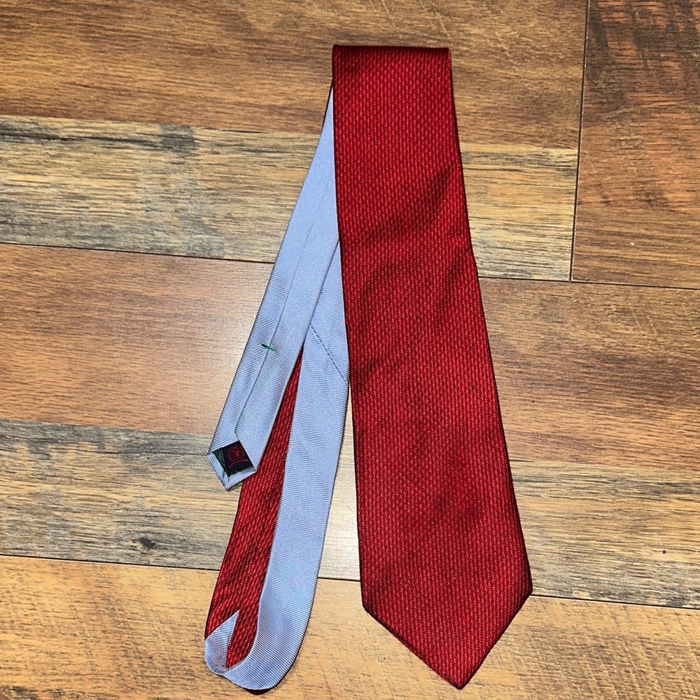 Tommy Hilfiger Red Textured Men’s Tie